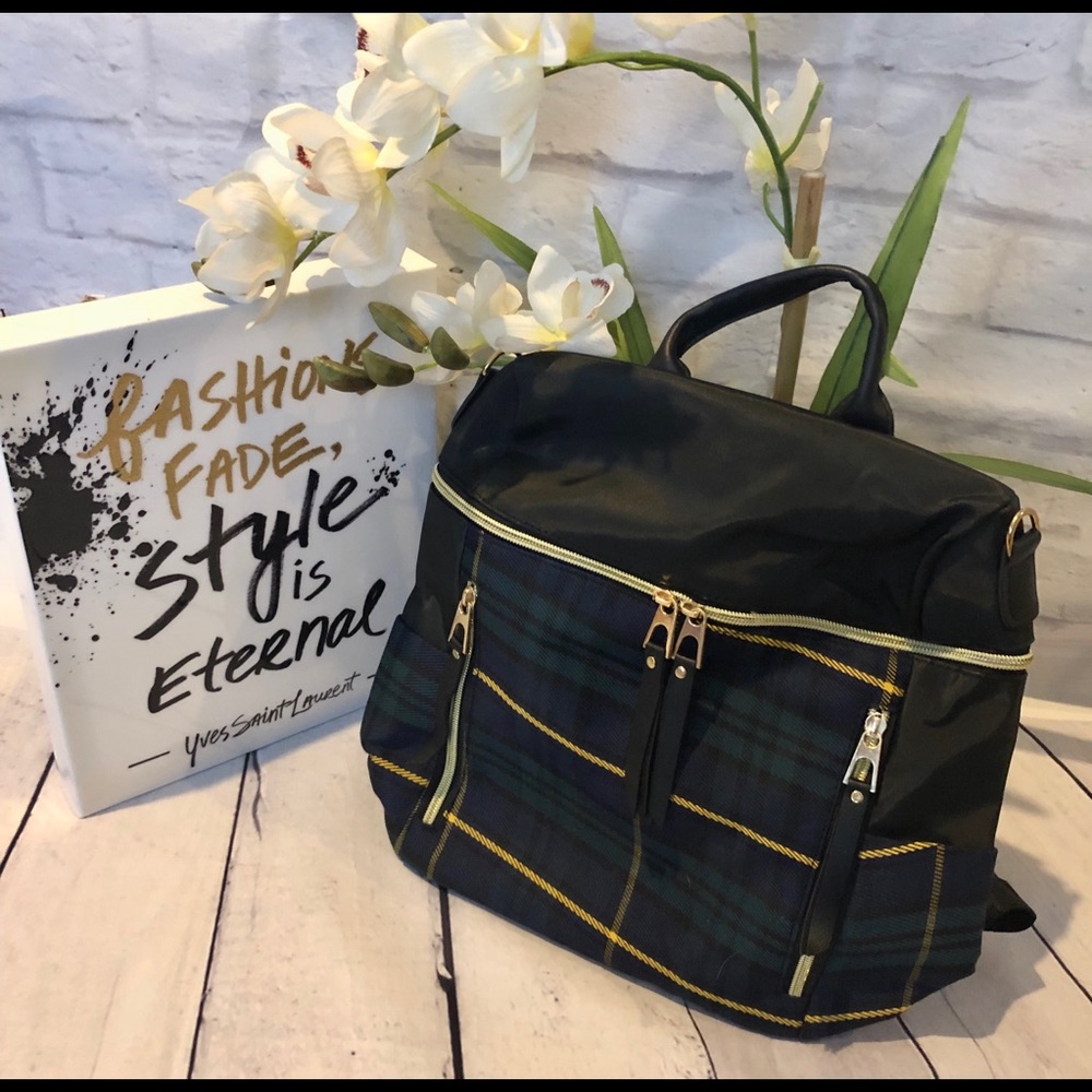 NEW Tartan Backpack